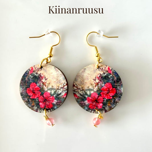 Kiinanruusu korvakorut